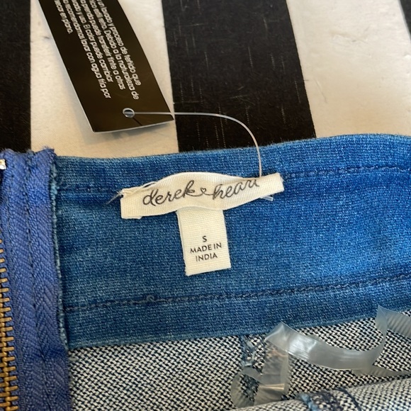 Cute!!! Denim Strapless Crop Top NWT - Picture 3 of 7